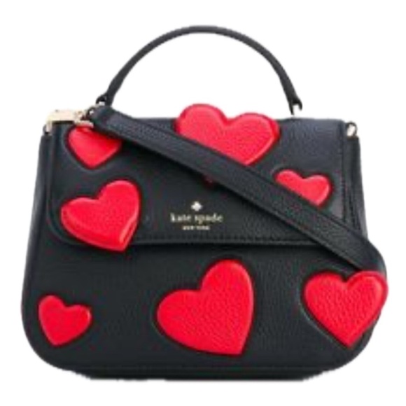 Kate Spade Red Heart Valentine’s Day Alexya Rare Novelty Bag - Picture 16 of 16